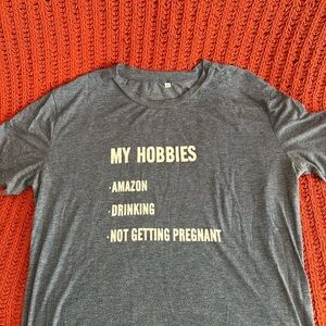 XL tshirt super comfy and a real conversation starter!